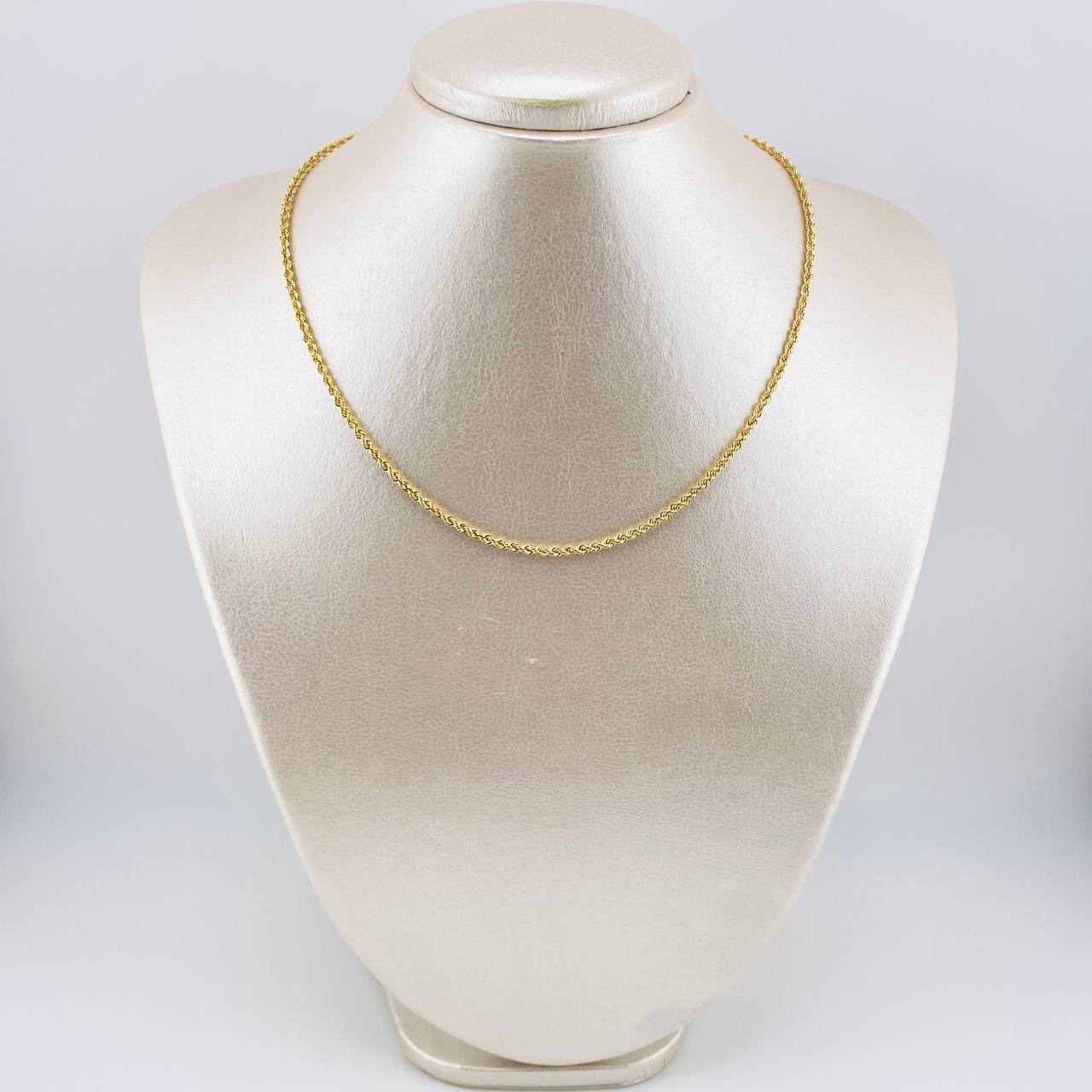 Cadena Lazo 2.4gr / 40cm / 2mm Oro Amarillo +3 18K ©