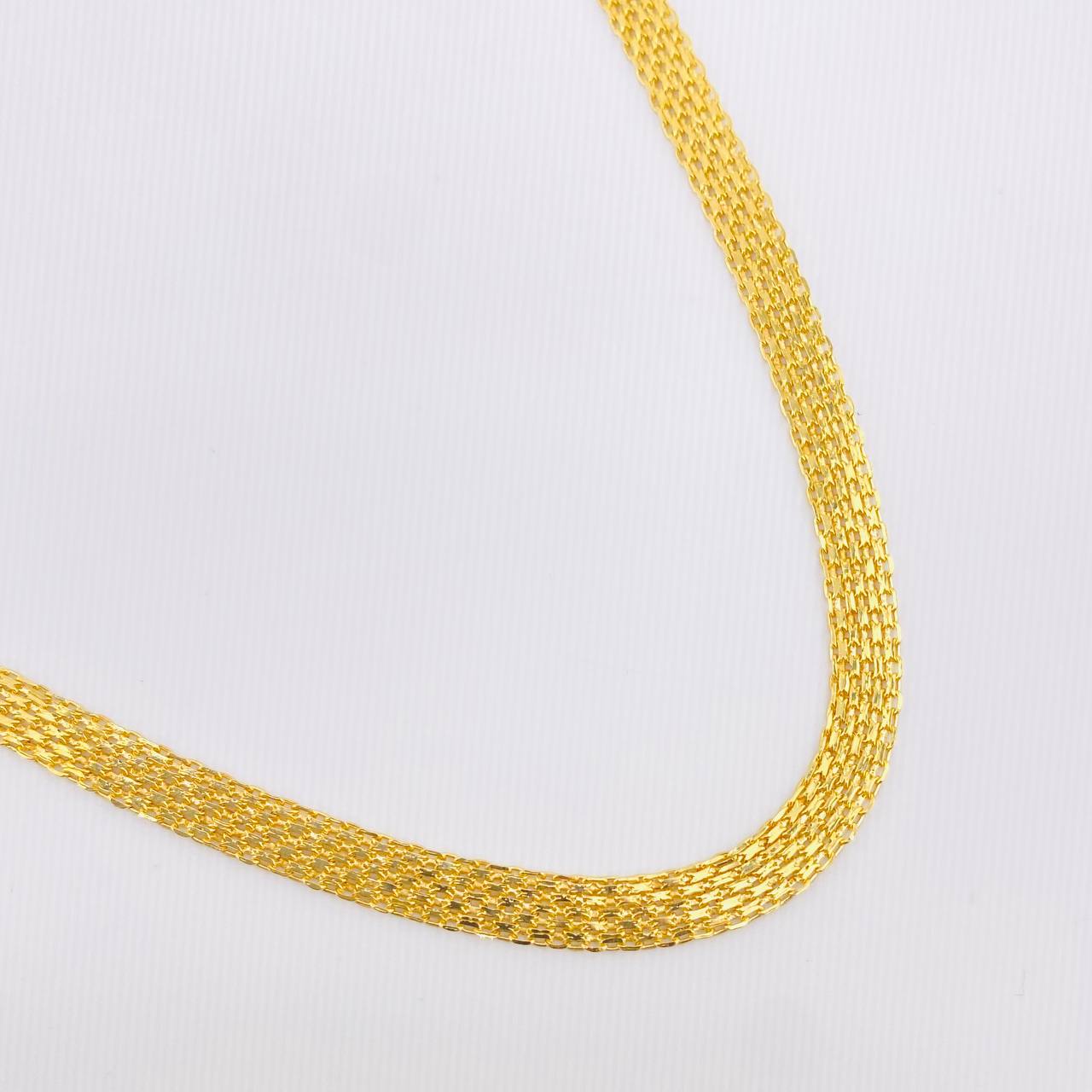 Cadena China 5.45gr / 50cm / 4.9mm Oro Amarillo +1 18K ©