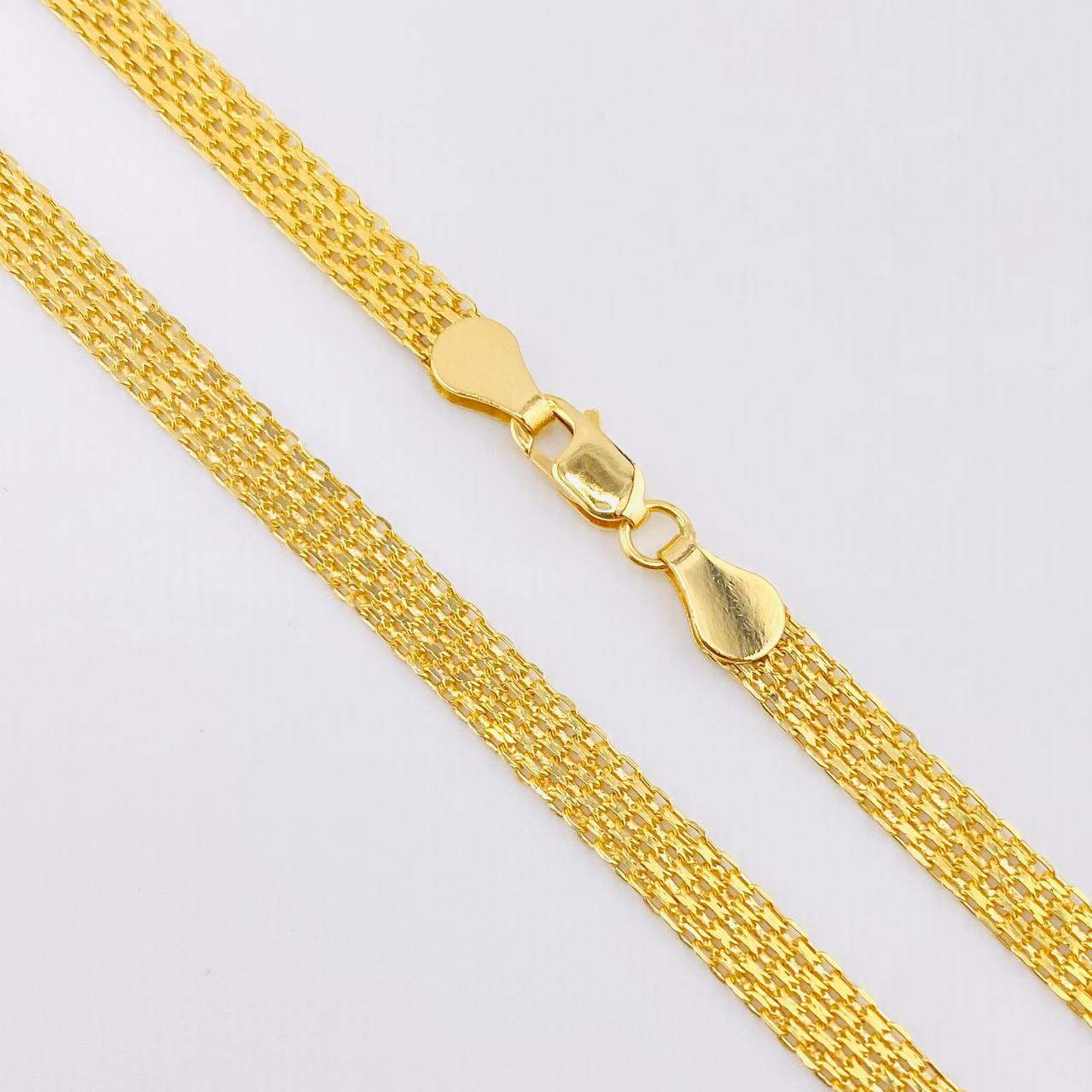 Cadena China 5.45gr / 50cm / 4.9mm Oro Amarillo +1 18K ©