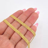 Cadena China 6.3gr / 60cm / 4.5mm Oro Amarillo +1 18K ©