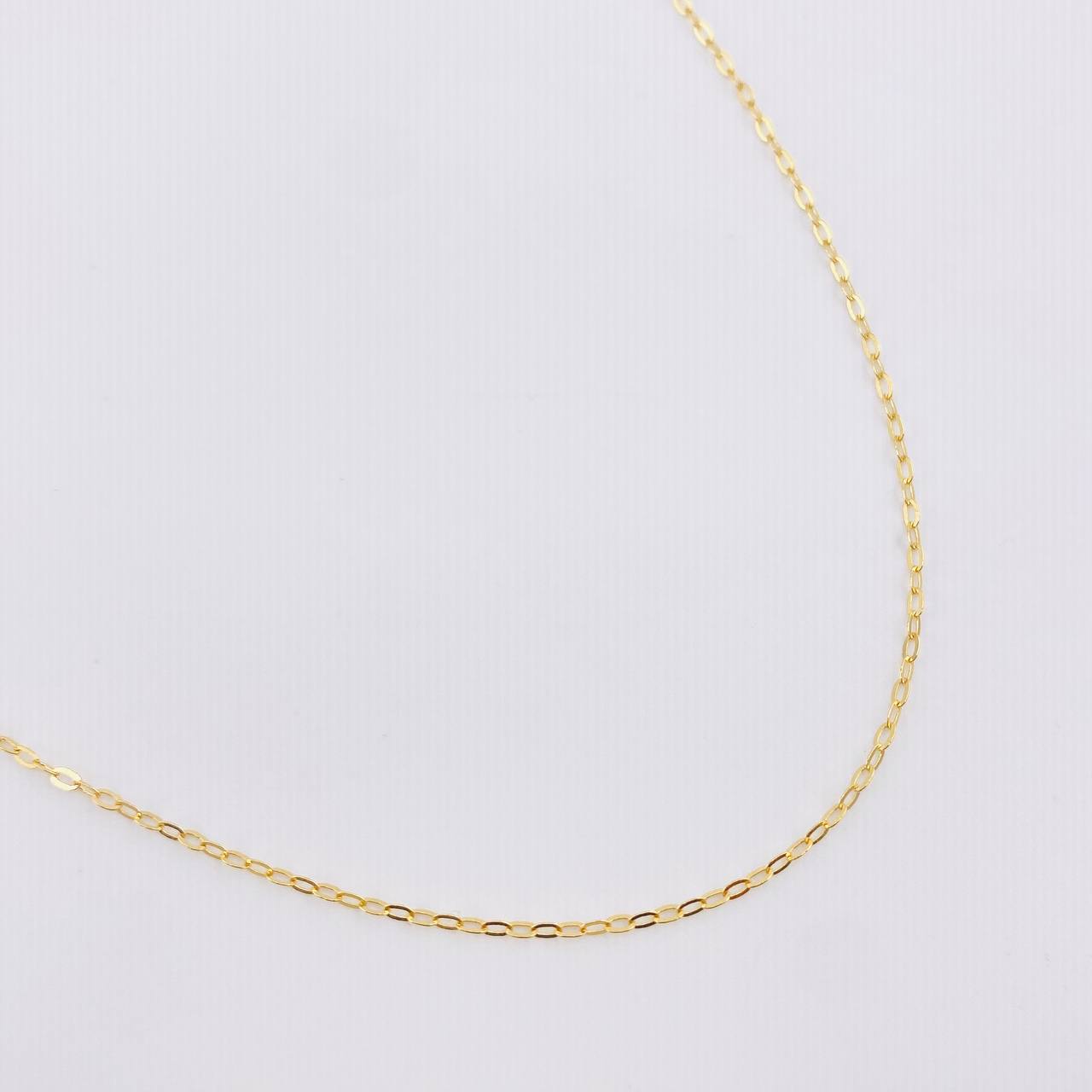 Cadena Aro Seguido 0.65gr / 45cm / 0.9mm Oro Amarillo +3 18K *