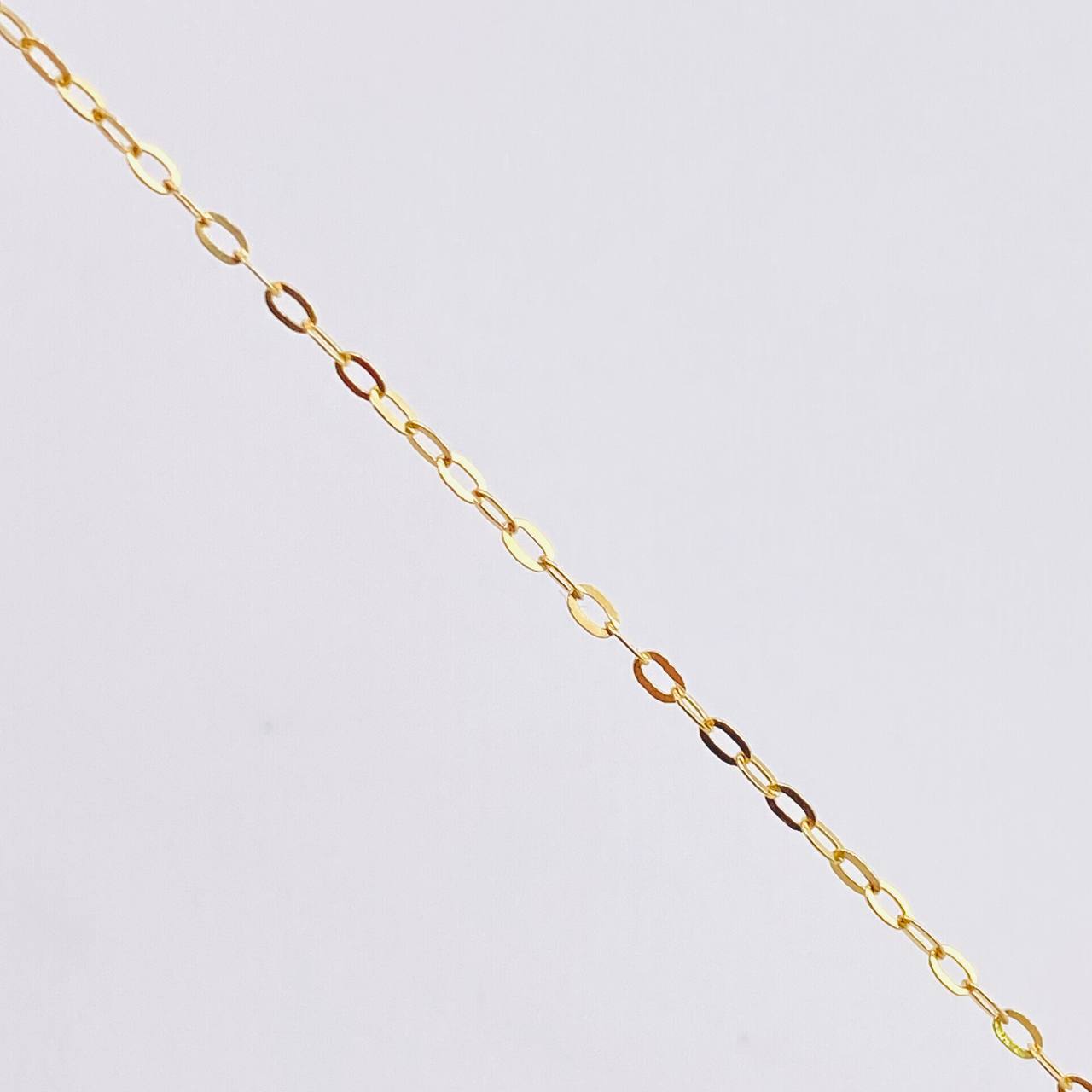 Cadena Aro Seguido 0.65gr / 45cm / 0.9mm Oro Amarillo +3 18K *