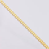 Pulso Chino 2.4gr / 18.5cm / 2.4mm Oro Amarillo +1 18K ©