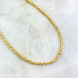 Cadena Peruana 24.55gr / 60cm / 3.3mm Oro Amarillo +3 *