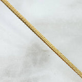Pulso Serpiente 2.65gr / 19cm / 2.9mm Oro Amarillo +3 *