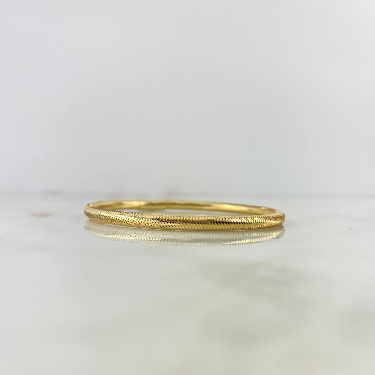 Pulso Recticulado 2.1gr / 19cm / +4 Oro 18K *