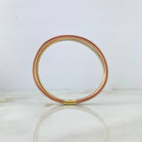 Pulso Reticulado 3x1 7.4gr / 20cm / 3mm Tres Oros +4 *