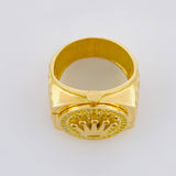 Anillo Correa Corona 10.4g / T7 1/4 Oro Amarillo 18K