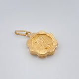 Dije Virgen Maria 1.25gr / 2.5cm / Oro Amarillo 18K &