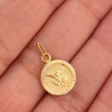 Dije San Miguel 0.85gr / 2.2cm / Oro Amarillo 18K &