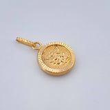 Dije San Miguel 0.85gr / 2.2cm / Oro Amarillo 18K &