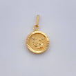 Dije San Miguel 0.85gr / 2.2cm / Oro Amarillo 18K &