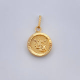 Dije San Miguel 0.85gr / 2.2cm / Oro Amarillo 18K &