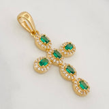 Dije Cruz Tupida 1.9g / 3cm Oro Amarillo 18K
