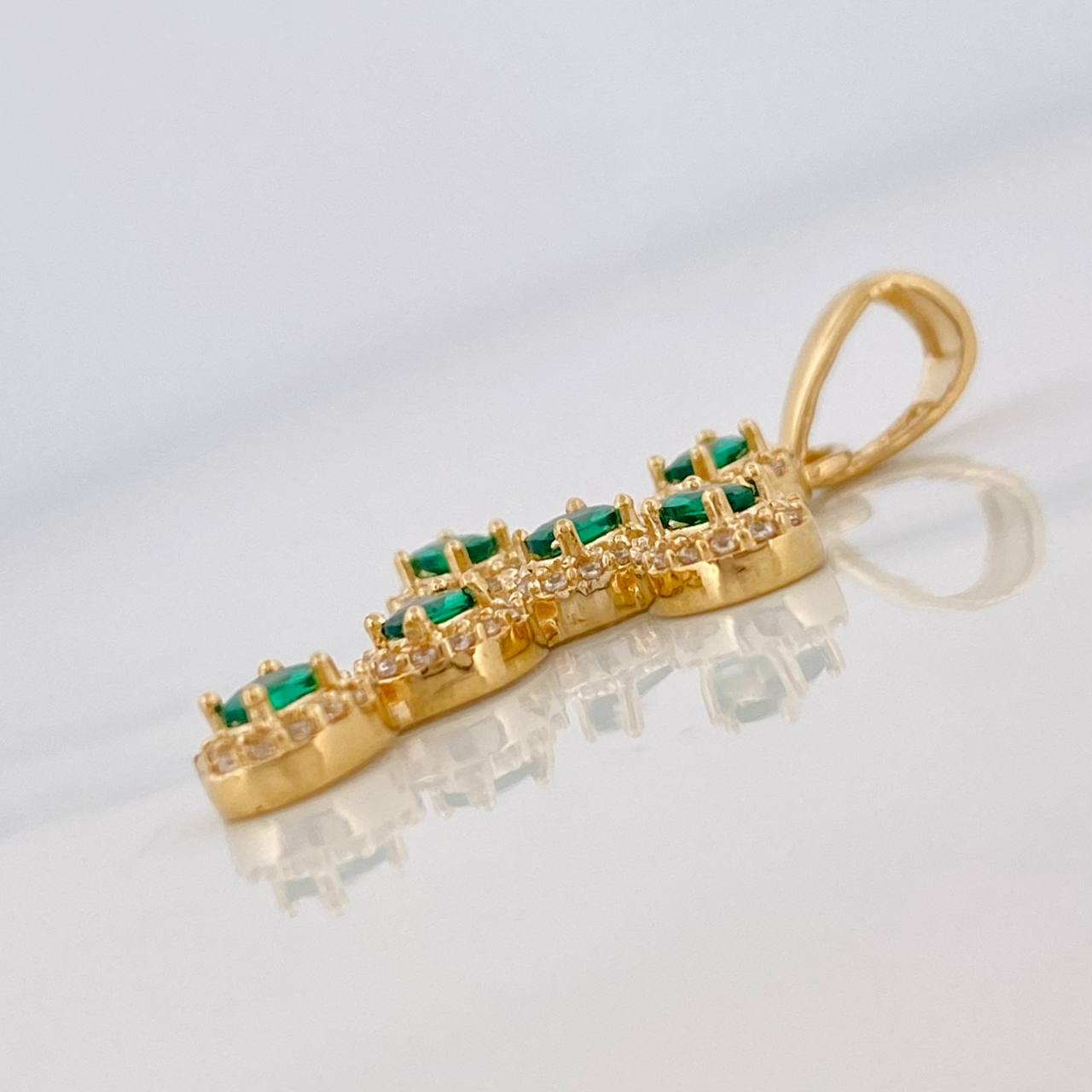 Dije Cruz Tupida 1.9g / 3cm Oro Amarillo 18K