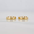 Candongas Carril 1.1g / 1cm Oro Amarillo 18K