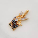 Dije San Miguel Arcangel 1.8g / 2cm Tres Oros 18K
