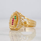 Anillo Anillo Virgen de Guadalupe 3.65g / T8 1/2 Oro Amarillo 18K