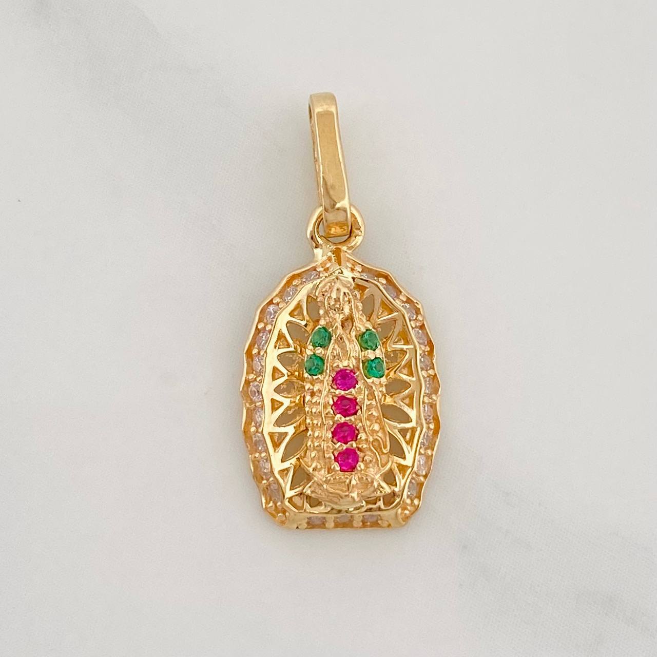 Dije Virgen de Guadalupe 1.4g / 2cm Oro Amarillo 18K