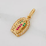 Dije Virgen de Guadalupe 1.4g / 2cm Oro Amarillo 18K