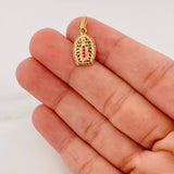 Dije Virgen de Guadalupe 1.4g / 2cm Oro Amarillo 18K