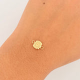 Herraje Letra O 0.3gr / 1.2cm / Oro Amarillo 18K