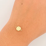 Herraje Letra T 0.3gr / 1.2cm / Oro Amarillo 18K