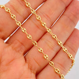 Cadena GC 4.7gr / 45.8cm / 3mm Oro Amarillo 18K %