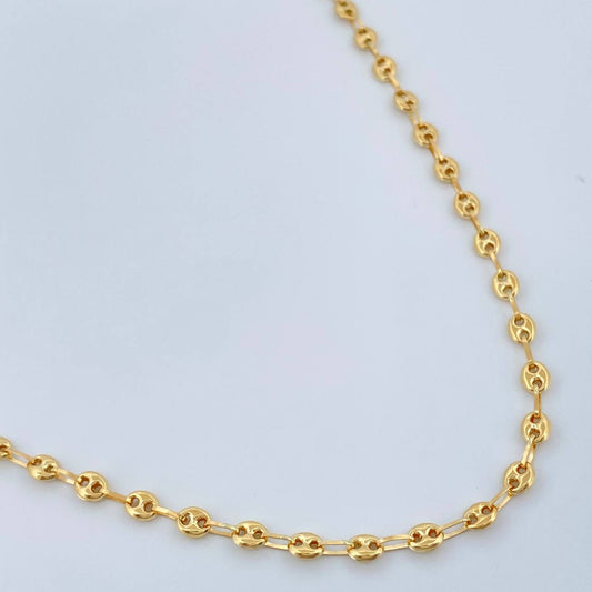 Cadena GC 5.25gr / 50.3cm / 3.2mm Oro Amarillo 18K &