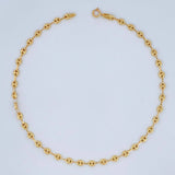 Tobillera GC 2.6gr / 25.5cm / 3.15mm Oro Amarillo 18K &