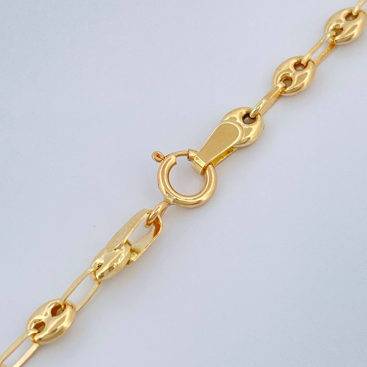 Cadena GC 5.2gr / 51cm / 4mm Oro Amarillo 18K %