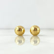 Topos Bola 1.45gr / 10mm Lisa Oro Amarillo 18K ©