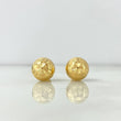 Topos Bola 1.55gr / 10mm Diamantada Oro Amarillo ©