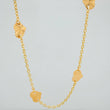 Cadena Corazones Aro Seguido 3.3gr / 41cm / 1.4mm Oro Amarillo 18K %