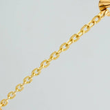Cadena Corazones Aro Seguido 3.3gr / 41cm / 1.4mm Oro Amarillo 18K %