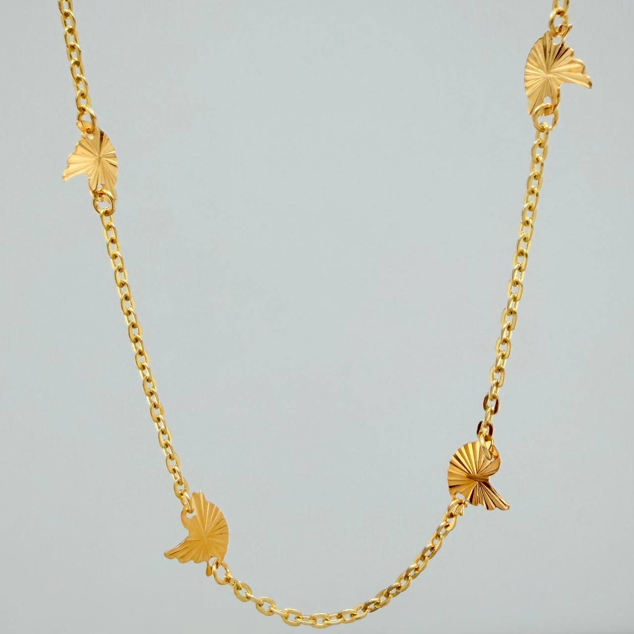 Cadena Pajaro Aro Srguido 3.15gr / 41cm / 1.2mm Oro Amarillo 18K %