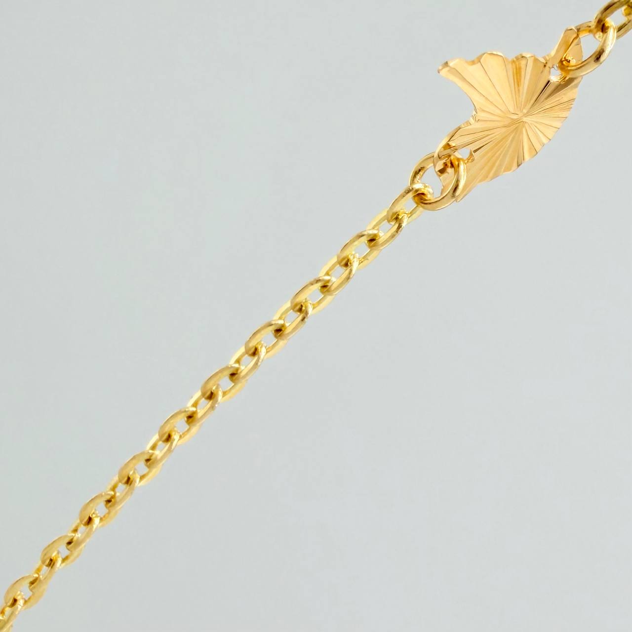 Cadena Pajaro Aro Srguido 3.15gr / 41cm / 1.2mm Oro Amarillo 18K %