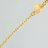 Cadena Pajaro Aro Srguido 3.15gr / 41cm / 1.2mm Oro Amarillo 18K %