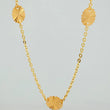 Cadena Ovalo Rayado 3.15gr / 41cm / 1mm Oro Amarillo 18K %