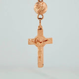 Rosario Virgen Milagrosa 15.95g / 40cm / 5mm-6mm Oro Rosa 18K %