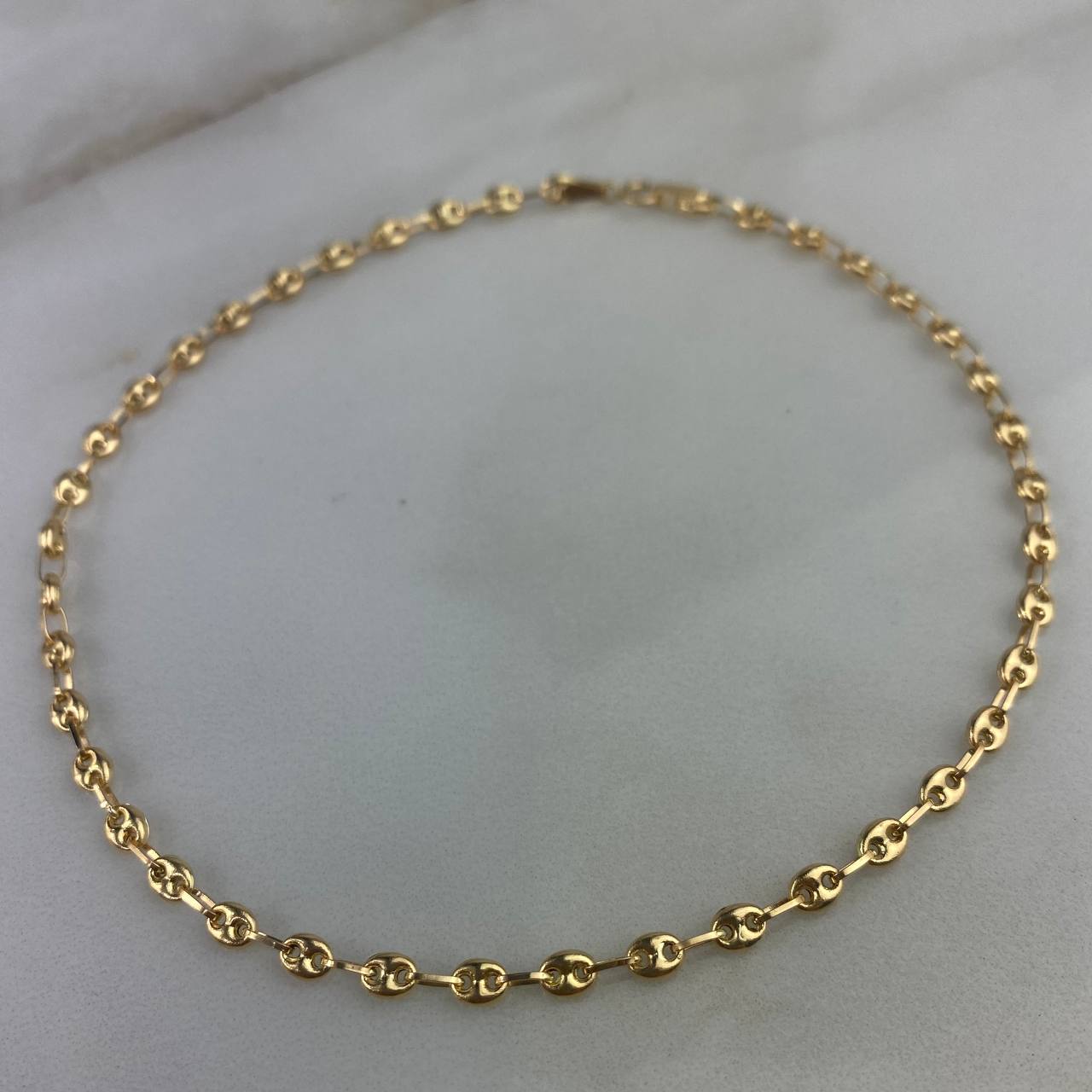 Tobillera GC 3.15gr / 25.5cm / 3.3mm Oro Amarillo