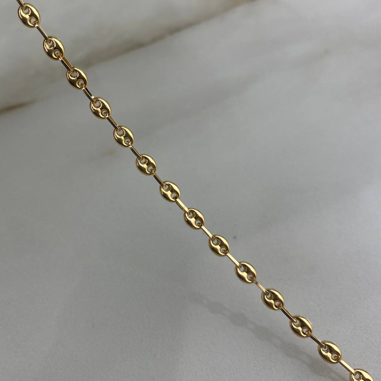 Tobillera GC 3.15gr / 25.5cm / 3.3mm Oro Amarillo