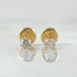 Topos Bisel 0.45gr / Oro Amarillo 18K