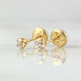 Topos Bisel 0.45gr / Oro Amarillo 18K