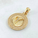 Dije Medalla Letra Y 4.55gr / 3cm / Oro Amarillo 18K
