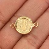 Herraje San Benito 0.95gr / 2.1cm / Oro Amarillo 18K %
