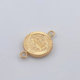 Herraje San Benito 0.95gr / 2.1cm / Oro Amarillo 18K %