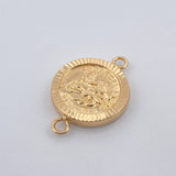 Herraje San Miguel 1.25gr / 2.1cm / Oro Amarillo 18K %