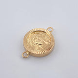 Herraje Rostro Cristo 1.45gr / 2.1cm / Oro Amarillo 18K %