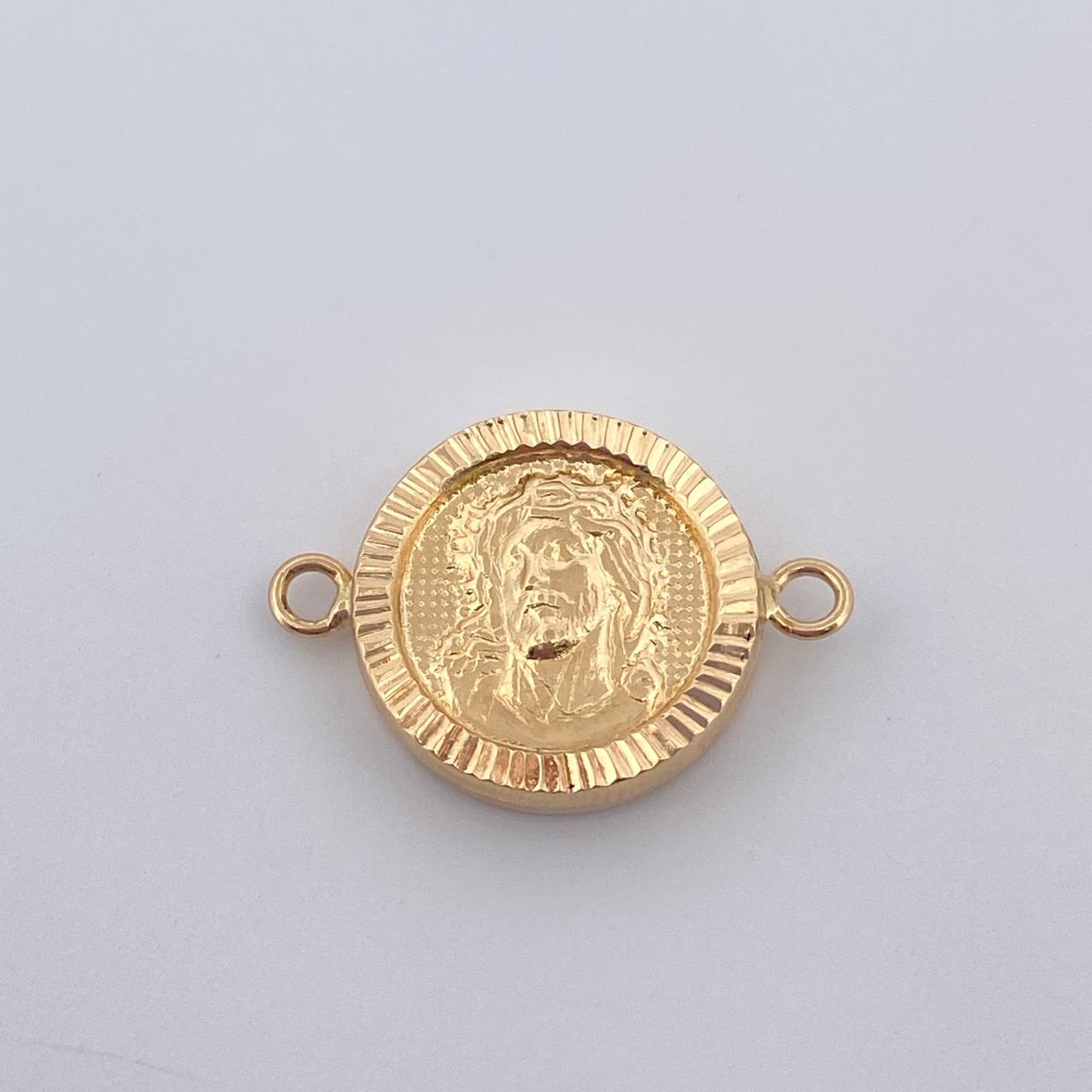 Herraje Rostro Cristo 1.45gr / 2.1cm / Oro Amarillo 18K %